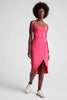 Intrigue Midi Dress - Carnation Pink