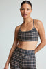 SoftMark Slim Racerback Bra - Preppy Plaid