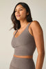 Good Day Cropped Tank - Umber