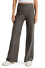 Foldover Wide Leg Pants - True Gray