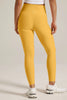 High Waisted Leggings - Sunflower Yellow