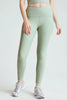 At Your Leisure High Waisted Leggings - Minty Slate