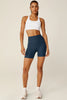 Spacedye Keep Pace Pocket Shorts - Navy