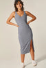 Inspire Midi Dress - Cloud Grey