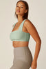 Spacedye Squared Bra - Minty Slate