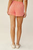 Tropez Sweat Shorts - Peach Blush